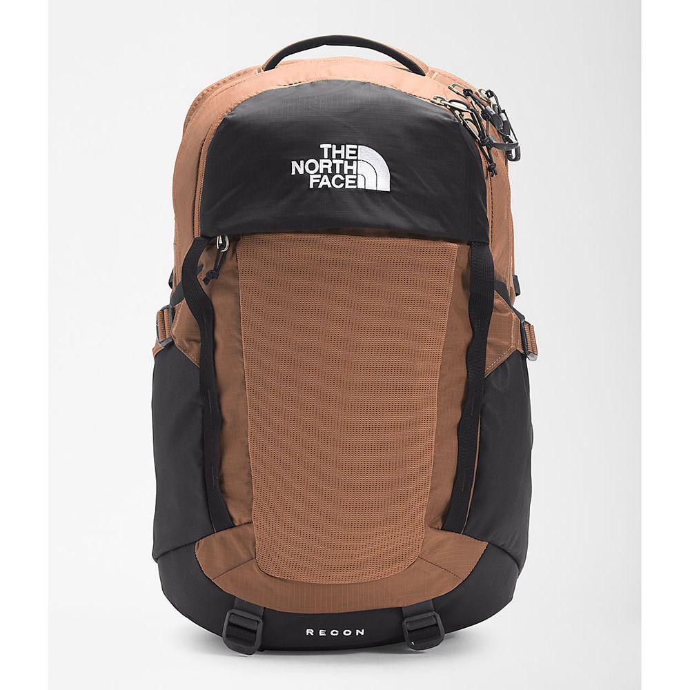 The North Face Recon Ανδρικα Σακιδιο Πλατησ - Καφε / Μαυρα (FEZS39260)